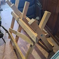 cavalletto x tagliare legna