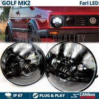 Coppia FARI LED PER VOLKSWAGEN GOLF MK2 6500K