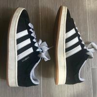 Campus adidas nere e bianche