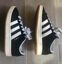 Campus adidas nere e bianche