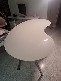 scrivania vetro temperato 