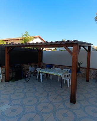 gazebo in legno 