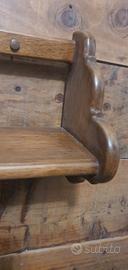 mensola in legno massello