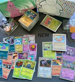 Mancoliste Carte Pokemon Scarlatto 151 Premium NEW