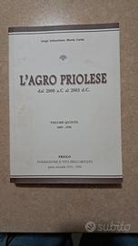 l'agro priolese volume quinto 1809-1950