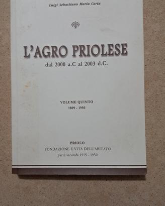 l'agro priolese volume quinto 1809-1950