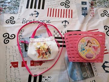 Borsetta e cesto per bici Disney (tot. E 3)