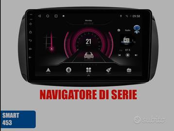 Autoradio Smart 453 + retrocamera