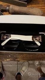 Versace VE329 Originale Nero/Bianco con Custodia -