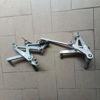 pedane Valter Moto ricavate dal pieno 