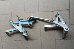 pedane Valter Moto ricavate dal pieno 