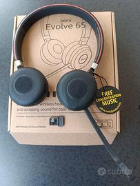 Auricolari wireless stereo  Jabra  Evolve 65