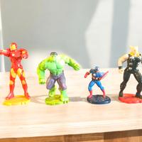 SET 4 ACTION FIGURES MARVEL AVENGERS HASBRO