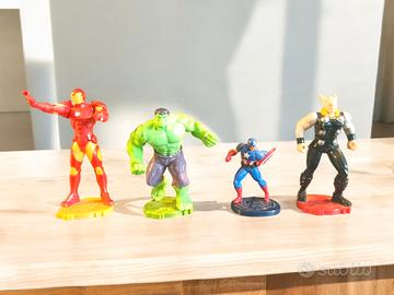 SET 4 ACTION FIGURES MARVEL AVENGERS HASBRO
