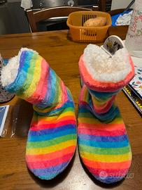 Pantofole multicolor