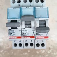 BTICINO F61/20C BTDIN - COMMUTATORE 1P 1-0-2