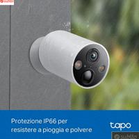 Tapo C425 Telecamera WiFi Esterno Senza Fili 2K 4