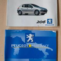 LIBRETTO USO E MANUTENZIONE E RETE PEUGEOT 206cc