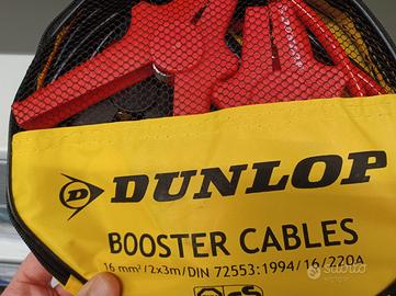 cavi auto kit cavi avviameno Booster cables Dunlop