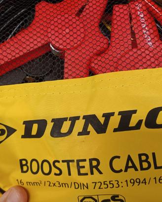 cavi auto kit cavi avviameno Booster cables Dunlop
