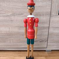 Pinocchio in legno vintage 