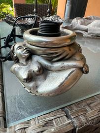 Lampada in argento