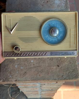 Radio d'epoca Prandoni Trans Continents anni '60 -