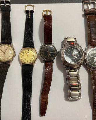 Lotto 7 orologi vintage