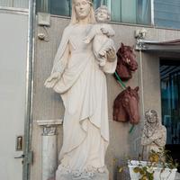 Madonna con bambino scultura