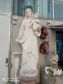 Madonna con bambino scultura