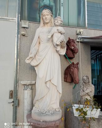 Madonna con bambino scultura