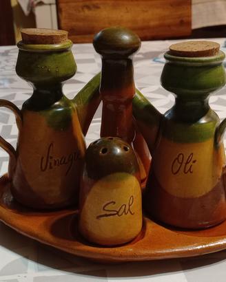 Set tavolo oliera