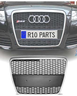 GRIGLIA AUDI A6 C6 04-08 LOOK RS6 GRIGIO CHIARO