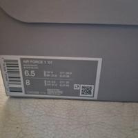 NIKE AIR FORCE BIANCHE 39