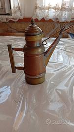 oliera in rame ed ottone