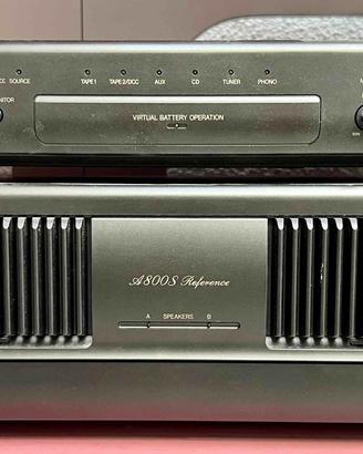 Amplificatore Technics Pre C800U  e Finale  A800S