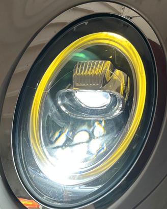 Faro LED sin. Mini Cooper 2021 - difetto anello