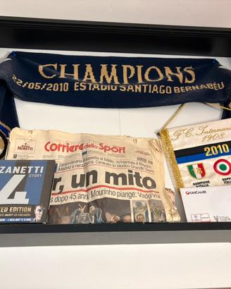 Triplete Inter Madrid 2010 Collezione Storica