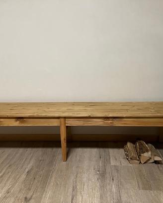 Panca in legno massiccio