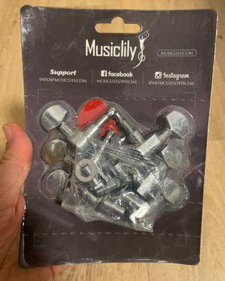 Musiclily Pro6,Linea Meccaniche,Chitarra Elettrica