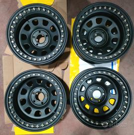 4 Cerchi nuovi x Fuoristrada con Daytona Beadlock