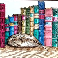 Decori "Libreria" by Fornasetti.