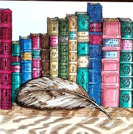 Decori "Libreria" by Fornasetti.