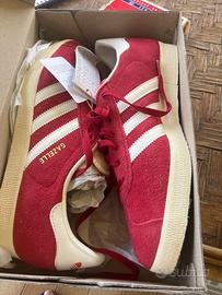 Adidas Gazelle nuove con scatola 44 10 rosse uomo