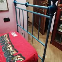 Letto una piazza in ferro epoca