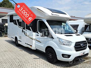 Camper semintegrale Benimar Letti gemelli e Garage