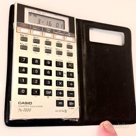 Calcolatore scent. sveglia Casio fx-7100 anni 80