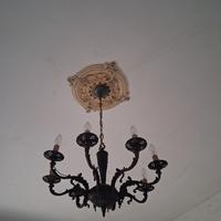 Lampadario in bronzo