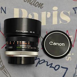 Canon FD 50mm f1.8 S.C.