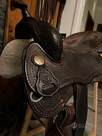 Sella Americana western Reining Triple W